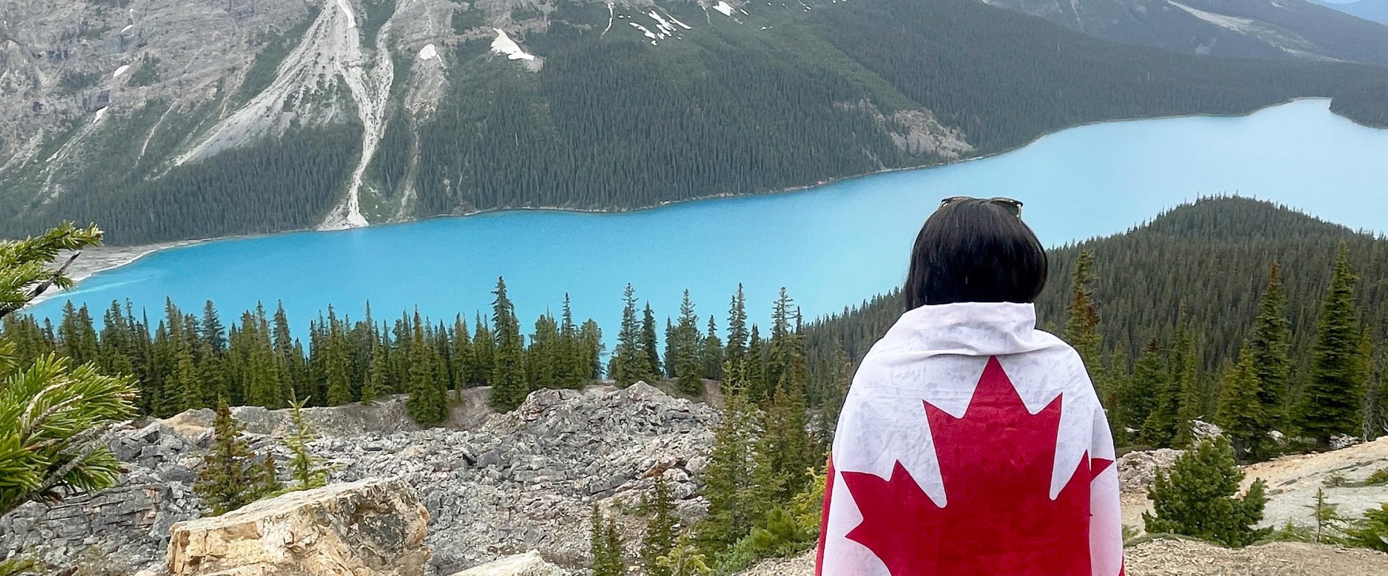 METCanada lake canada flag